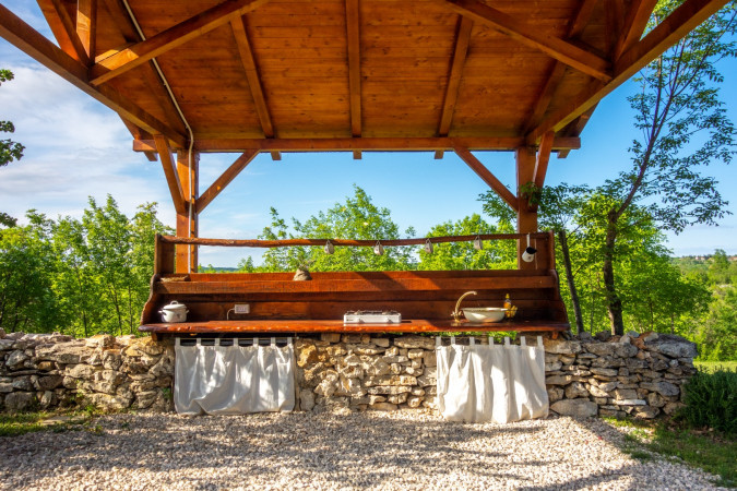 Camping Freedom Istria - a camping spot in central Istria Žminj
